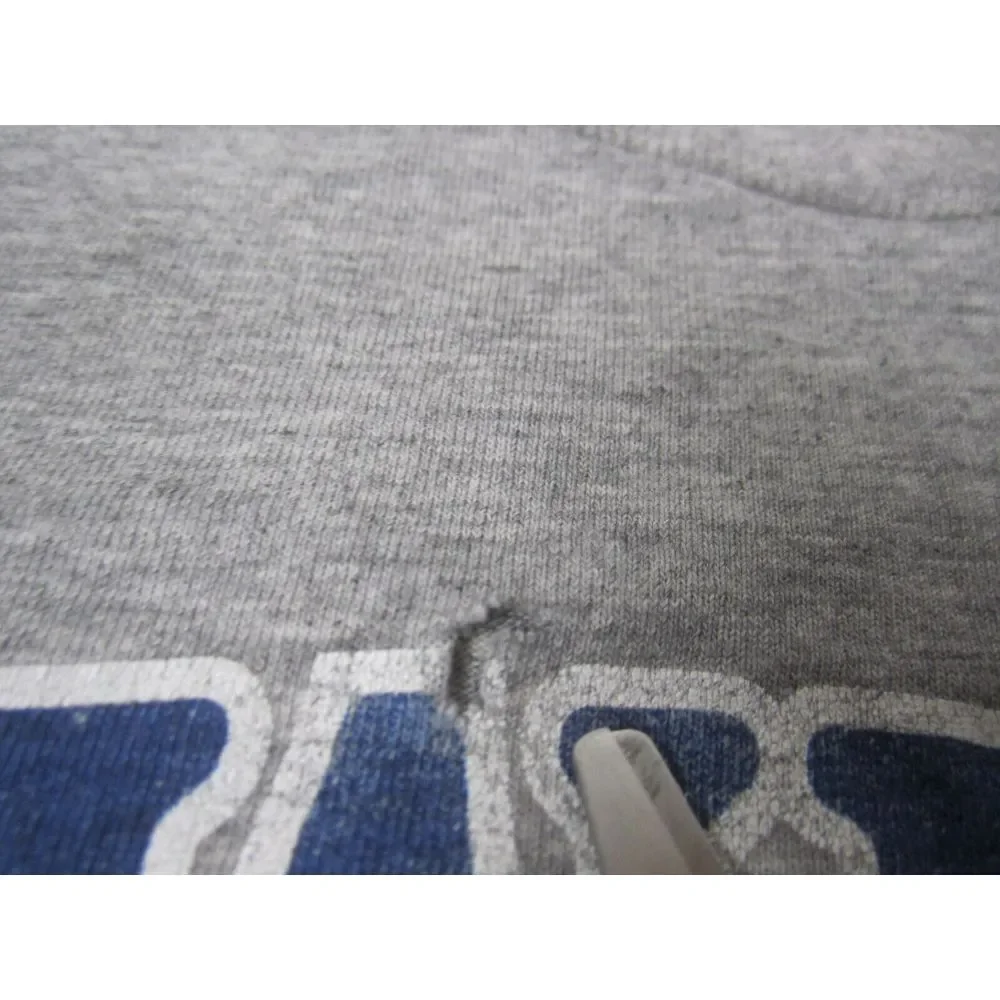 VTG Dallas Cowboys Shirt Mens 2XL XXL Gray Troy Aikman NFL Football #8 Crew Neck